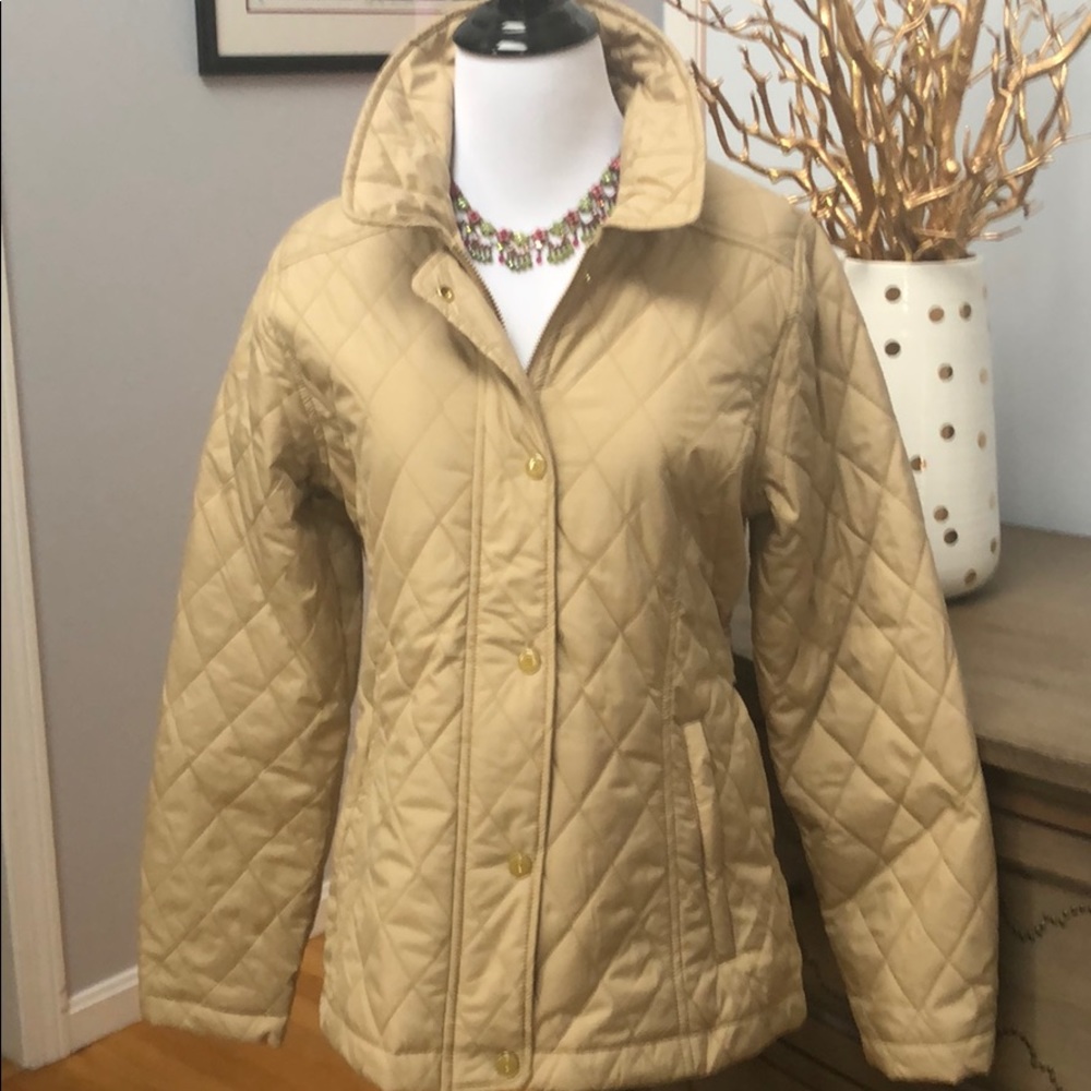 NWT, Peter Millar quilted utility jacket.